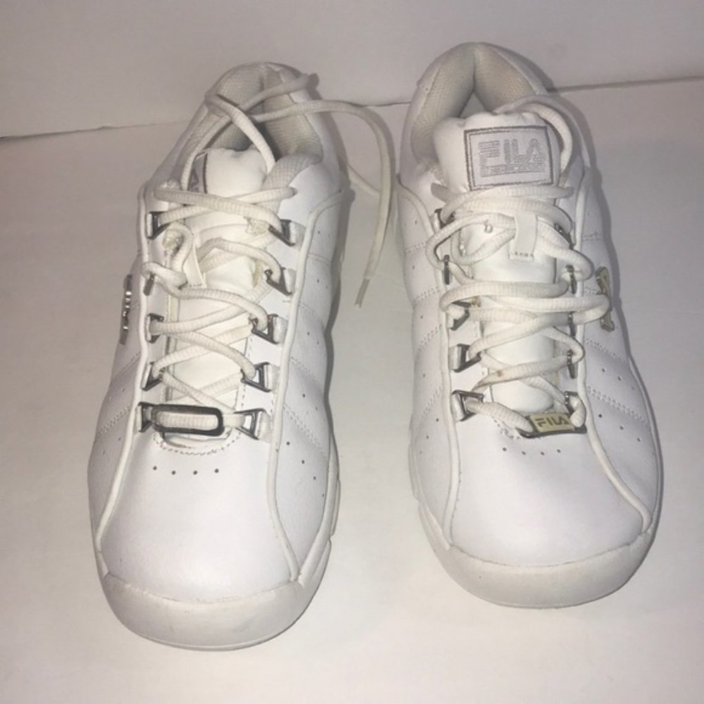 Mens White Fila Shoes